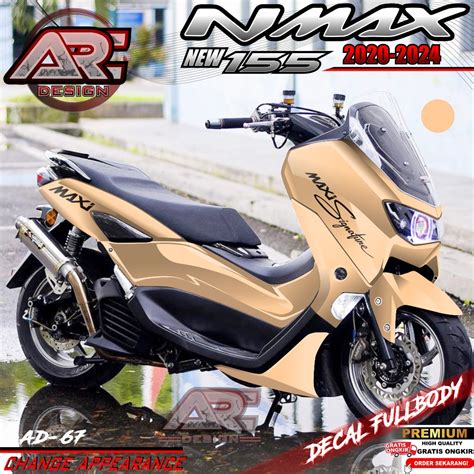 Jual Cod Terbaru Decal Sticker Yamaha Nmax New