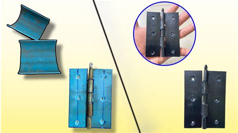 How To Make A Door Hinges From Pvc Door Hinges Youtube