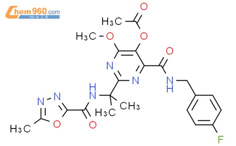 Pyrimidinecarboxamide Acetyloxy N Fluorophenyl