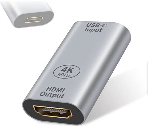 Duttek Usb C To Hdmi Adapter 4k60hzusb 31 Type C Female To Hdmi