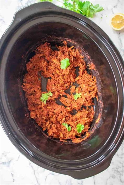 Pulled Pork Slow Cooker Recipe Low Fat Healthy Tastefully Vikkie