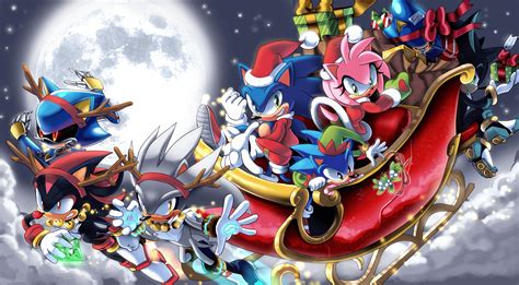 Sonic Christmas Wallpapers - Top Free Sonic Christmas Backgrounds - WallpaperAccess