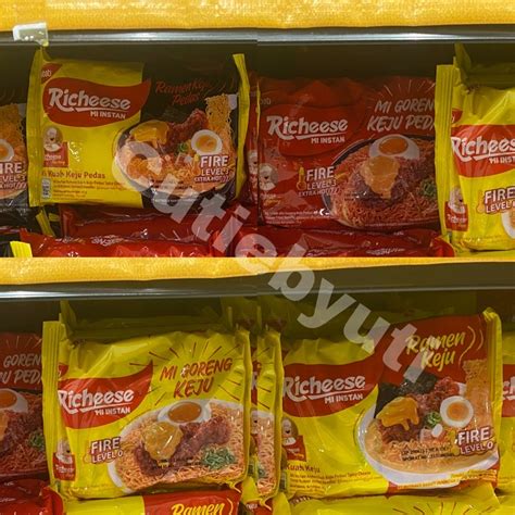 Jual Richeese Mi Instan Goreng Keju Level 0 Mi Instan Goreng Keju