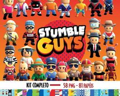 Kit Digital Stumble Guys Compre Produtos Personalizados No Elo7