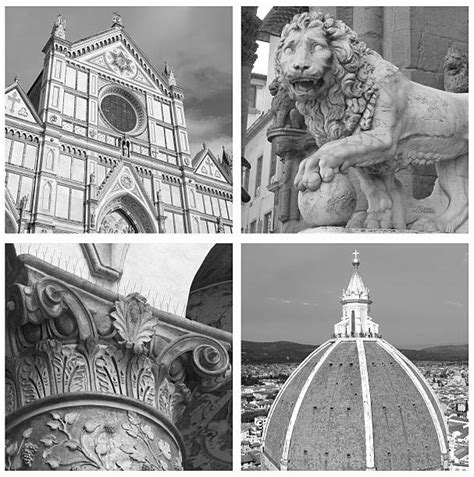 130 Collage Of Landmarks Florence Italy Stock Photos Pictures