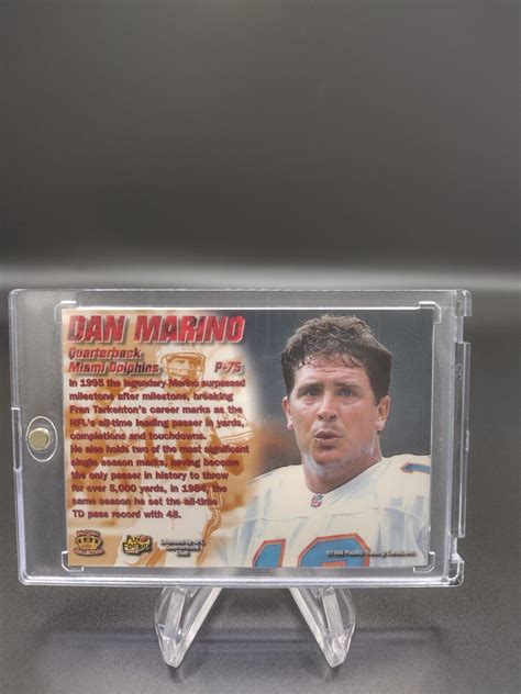 Dan Marino Pacific Crown Collection Dynagon P Miami Dolphins