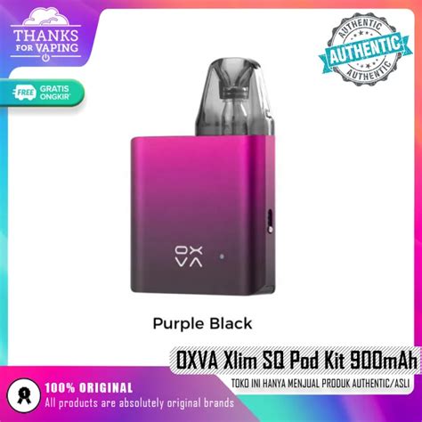 OXVA XLIM SQ POD KIT OXVA XLIM SQ 25W 900MAH SQ XLIM AUTHENTIC