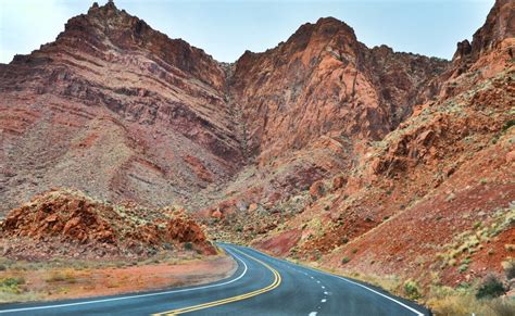Images Gratuites : paysage, route, prairie, Autoroute, vallée, Etats