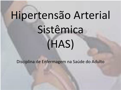 Ppt Hipertensão Arterial Sistêmica Has Powerpoint Presentation