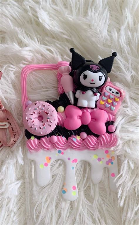 Japan Anime Decoden Phone Case Style Kuromi Phone Case For Etsy