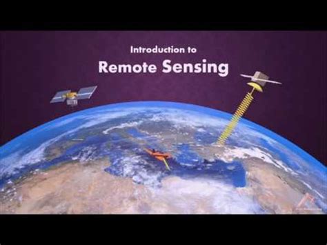 Introduction to Remote Sensing(part1) - YouTube