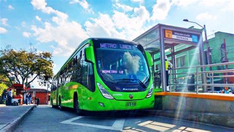 Las Rutas Del Transmetro En La Ciudad De Guatemala