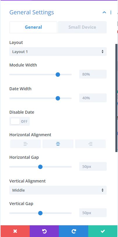 Timeline Module Overview DiviFlash Docs