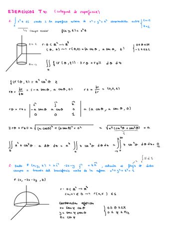 Ejercicios Integral De Superficie Pdf