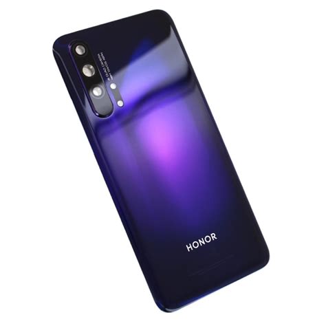 Vitre arrière d origine pour Honor 20 Pro violet Phantom Black