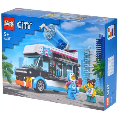 Купить "Конструктор LEGO City: Фургон для шейков "Пингвин" 60384" в Мосигре