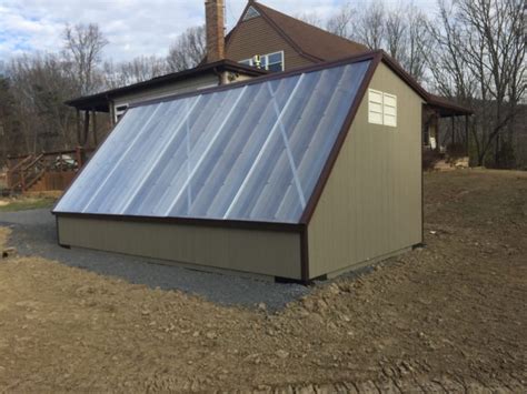 Shippable Passive Solar Greenhouse Project Narrow Passage Permaculture