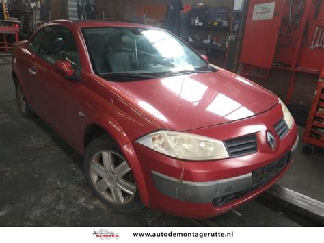 Renault Megane Ii Cc V Sloopvoertuig Rood