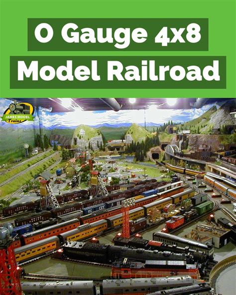 O Gauge Model Trains Layout 4x8 N Scale Layouts Ho Scale Train Layout