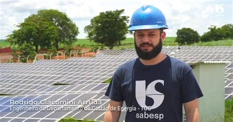 Sabesp Inaugura Primeira Usina De Gera O De Energia Solar Mam