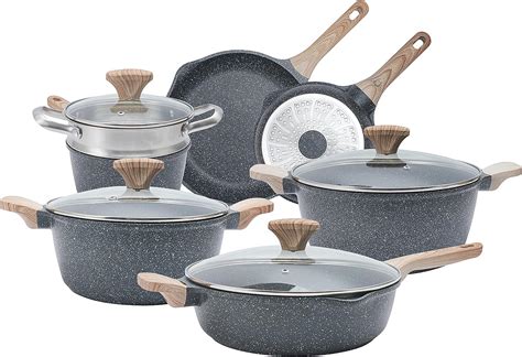 Country Kitchen Nonstick Induction Cookware Sets Piece Nonstick