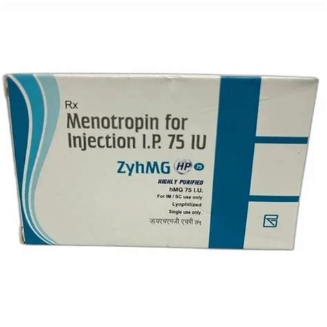 Inceptova Hmg 75 Iu Packaging Type Vial Dose 1 Mg At Rs 950 Piece