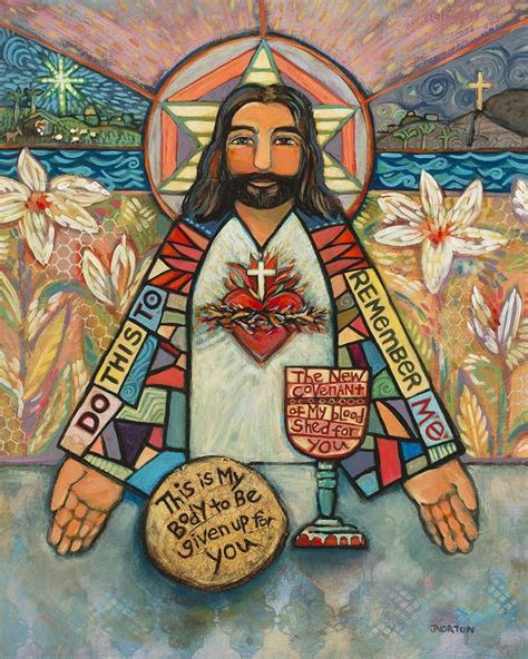 Sacred Heart Of Jesus Poster By Jen Norton Sacred Heart Art Heart