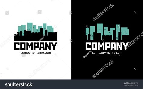 Company Logo Buildings Stock Vector (Royalty Free) 429144538