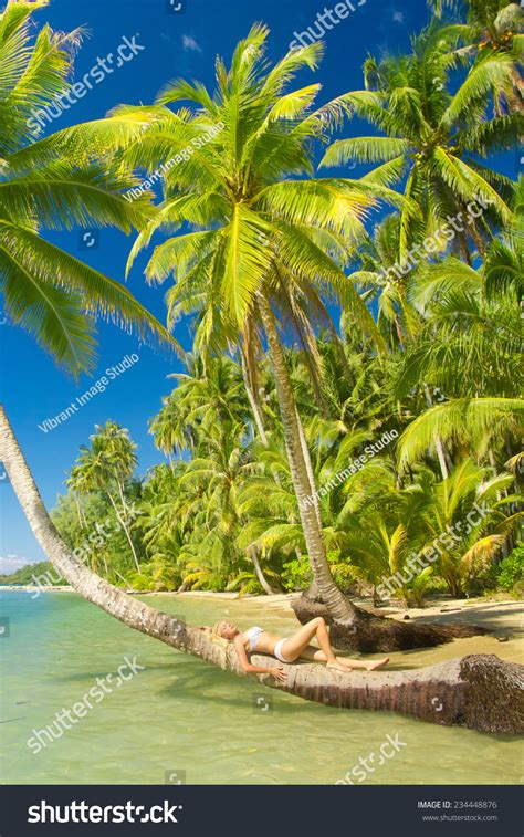 Hot Blonde Woman Bikini Stock Photo Shutterstock