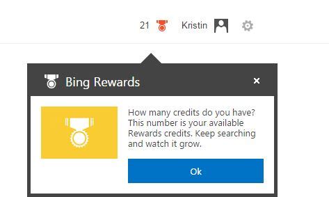 Bing Rewards ~ Earn rewards with every search - It's Free At Last