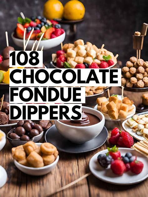 Chocolate Fondue Dippers – Get Set Vegan