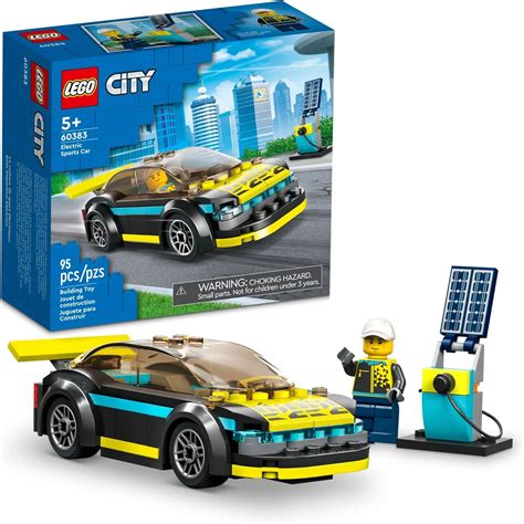 Coche Deportivo Eléctrico Lego City 60383 Juguete Para Niños Y Niñas