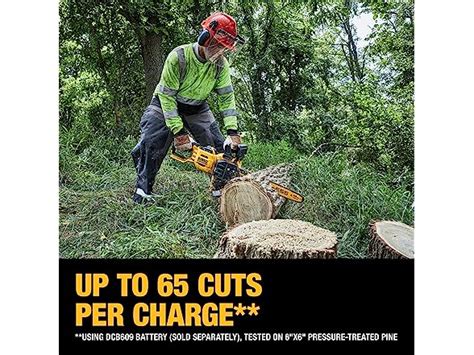 Dewalt Dccs672x1 60v Flexvolt 18 Brushless Chainsaw