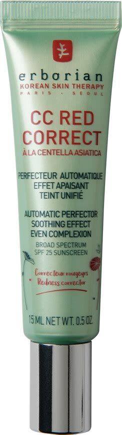 Erborian CC Red Correct Automatic Perfector SPF25 15ml - nicefragrances ...