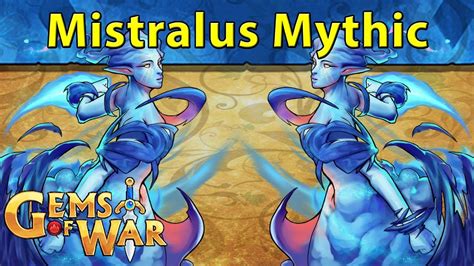 Gems Of War Mistralus Mythic Key Opening And Teams YouTube