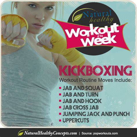 Workout Wednesday The Basic Kickboxing Workout Healthy Concepts With A Nutrition Bias