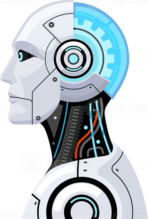 Artificial Intelligence Robot Head 19617707 Png