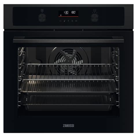 Zanussi Zohna7kn Multifunction Air Fry Single Oven Black Appliance City