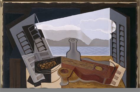 The Bottle Of Banyuls 1914 By Juan Gris Artchive