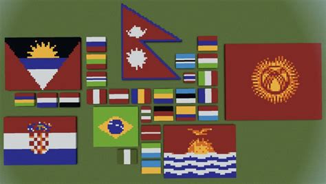 I made flags in Minecraft! : r/JackSucksAtGeography