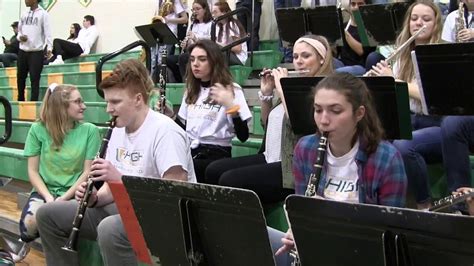 2020 02 14 Uhigh Pep Band Senior Night Youtube