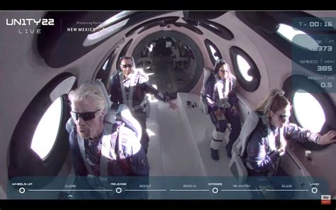 Virgin Galactics Spaceshiptwo Unity 22 Launch With Richard Branson