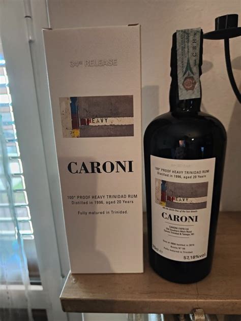 Caroni 1996 20 Years Old Velier 34th Release B 2016 Catawiki