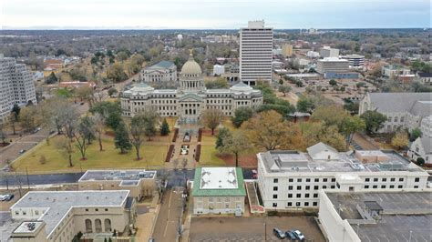 Jackson Mississippi 4k Drone Footage Youtube