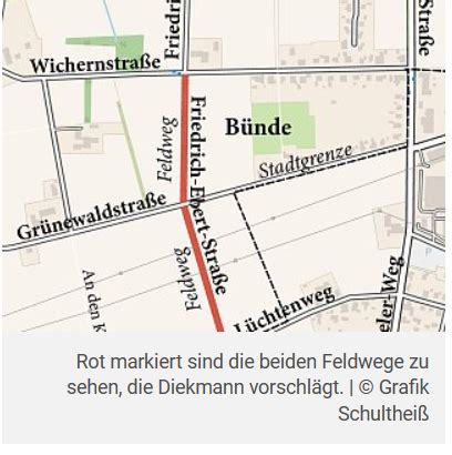 Alternativer Radweg Zwischen Enger Und B Nde Adfc Enger Spenge