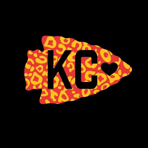 Kansas City Chiefs Arrowhead Logo SVG Graphic Designs - ChampionSVG