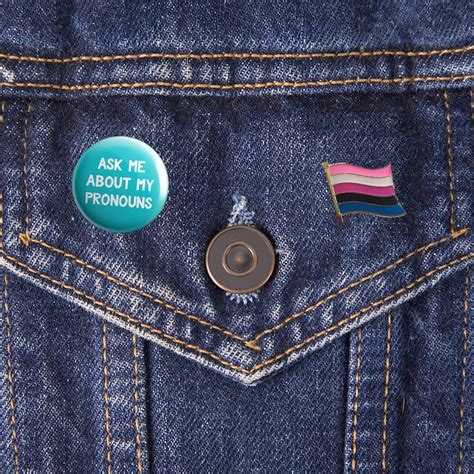 Genderfluid Pride Pin Genderfluid Flag Pin Badge Etsy