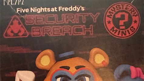 Unboxing Fnaf Security Breach Blind Box Mini Youtube