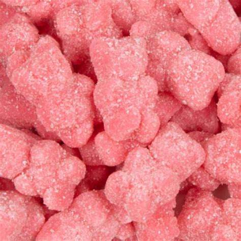 22 Lb Pink Gummy Bears Strawberry Sugar Coated Bulk Candy 22 Lbs Kroger