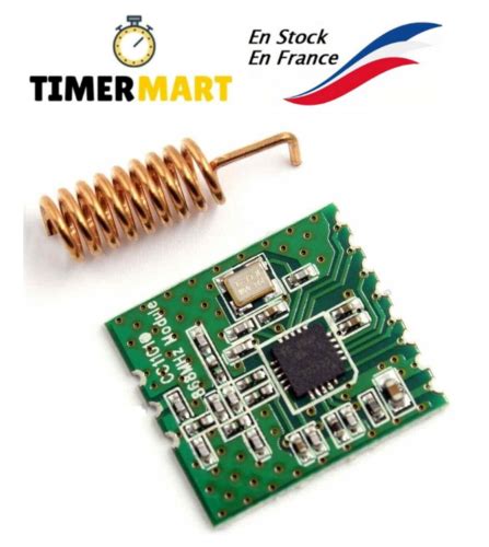 Cc1101 868 Mhz Module Fhem Cul Transceiver Sans Fil Pour Arduino